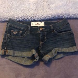 Hollister jean shorts